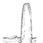 675 Finistère – Menhir de Kergadiou – Plourin-Ploudalmézeau