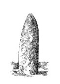 679 Finistère – Menhir de Kerampeulven – Berrien