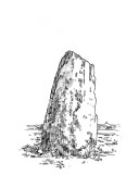 682 Finistère – Menhir de Kervic – Plouye – Huelgoat