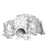 763 Ramparts ruines château Dreors – Priziac – Morbihan