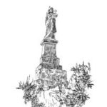 892 Finistère – Statue Notre dame des montagnes noires – Spezet