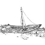 1041 Morbihan – Arz – Cimetière de bateaux